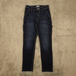 Morrison jeans The Artist night moves women's 27‎ blue denim carpenter jean
